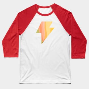 Mango Pomegranate Lightning Synesthesia Baseball T-Shirt